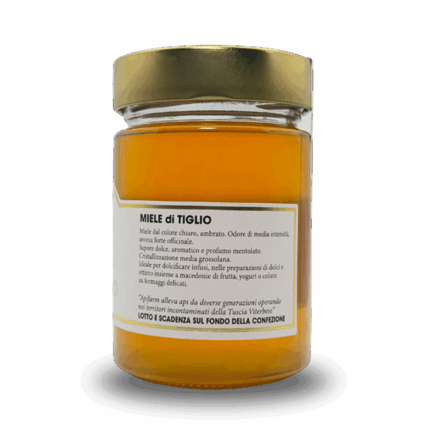 Alternative view of Miele di Tiglio