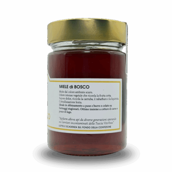 Alternative view of Miele di Bosco